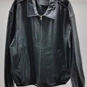 Coach Men's Leather Jacket XL Vintage